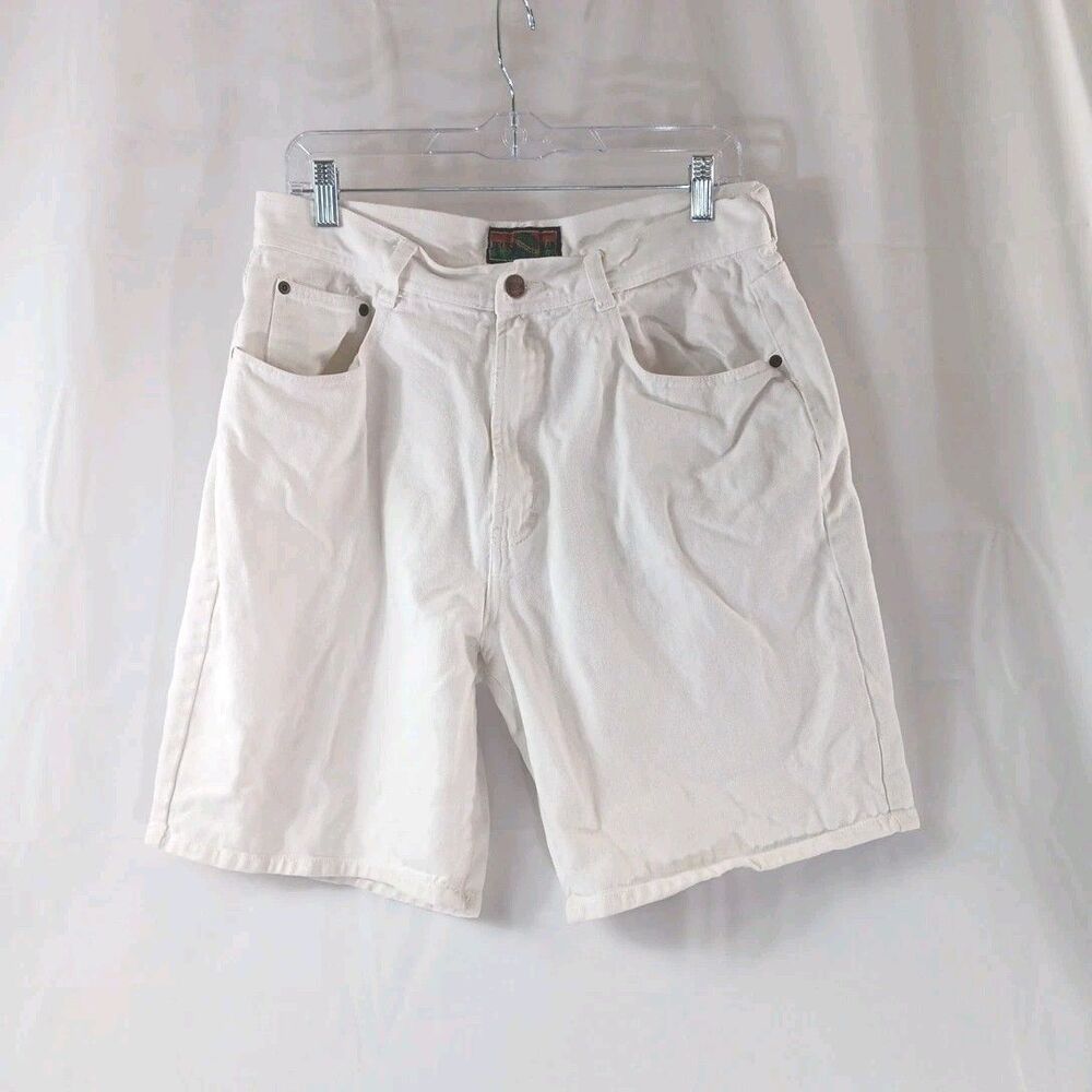 Structure Jeans Wear Shorts Men's Size 36 Measures 32 See Pics White Denim